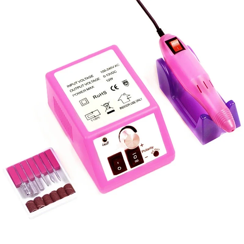 Manicure Tools Nail Drill Machine Professional Nail Sander Gel Polisher Drill Pen Apparatus Electric Manicure Set Gel Remove