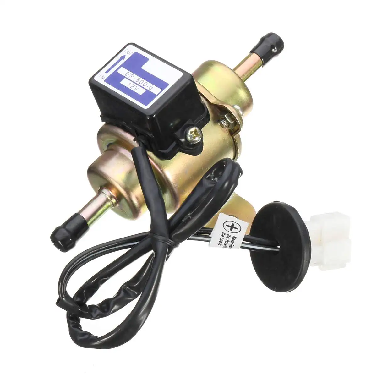 

12V Universal Low Pressure Fuel Pump Petrol Gas Diesel Electric Fuel Pump /4 Tubing 3-5PSI Car Motorcycle ATV Replace EP-500-0