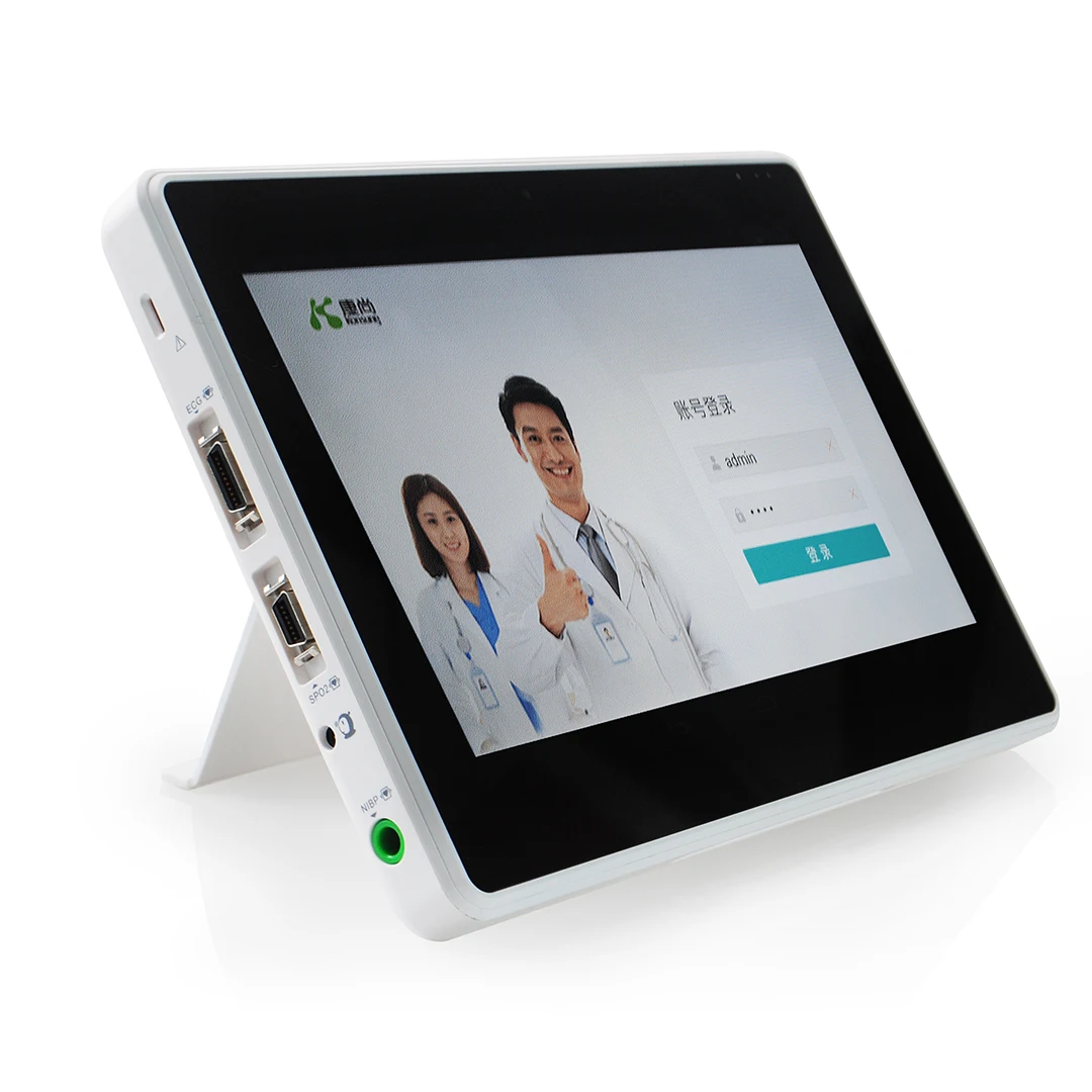 HES-3 10.1-inch Mobile Wifi E-health E-clinic Telehealth Plastic Ce 10.1 Inch Wholesale Medical Instruments China 2 Years Hours