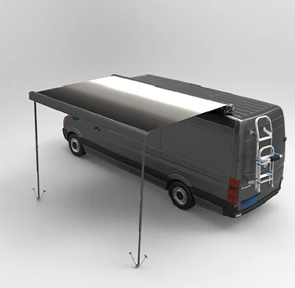 مظلة التحكم الآلي للتخييم، مظلة التخييم، قافلة سوداء مع عمر طويل للبيع