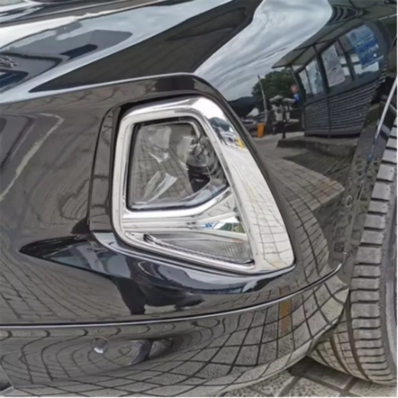 Cubierta Decorativa para Faros Antiniebla Delanteros para Chevrolet Blazer 2019-2022, Marco Cromado para Faros Antiniebla, Protector de Faros, Accesorios para Auto