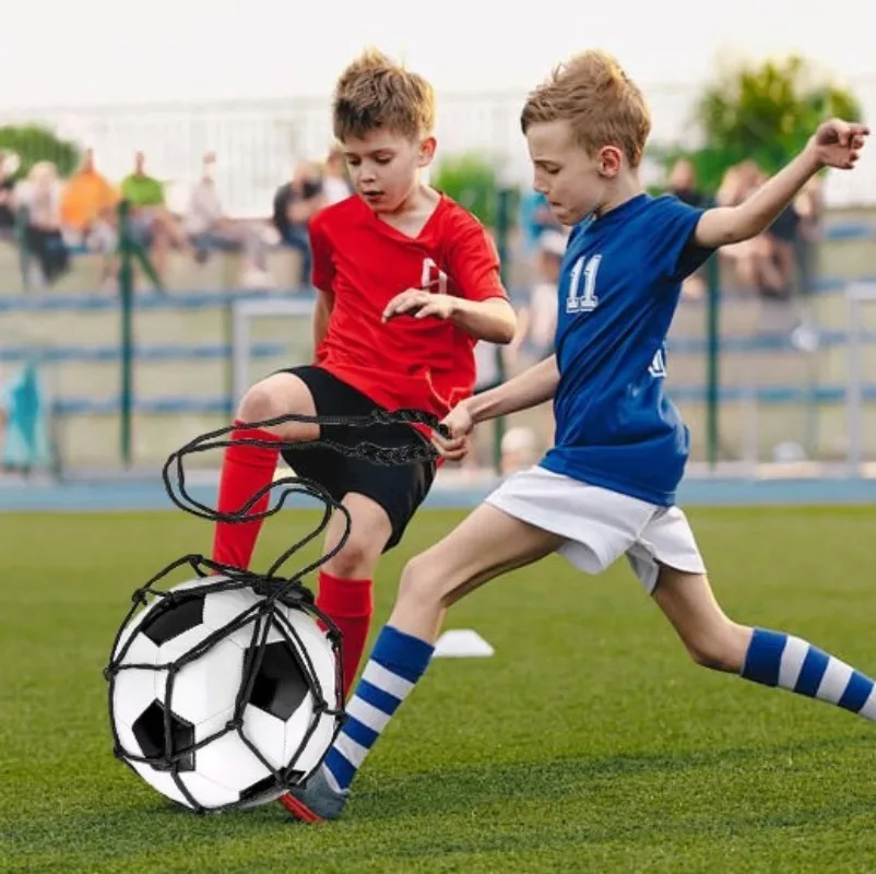 Entrenador de patadas de fútbol, Red de Kicker Solo, Ayuda de entrenamiento de práctica de patadas, red de retorno de fútbol, Traine de fútbol