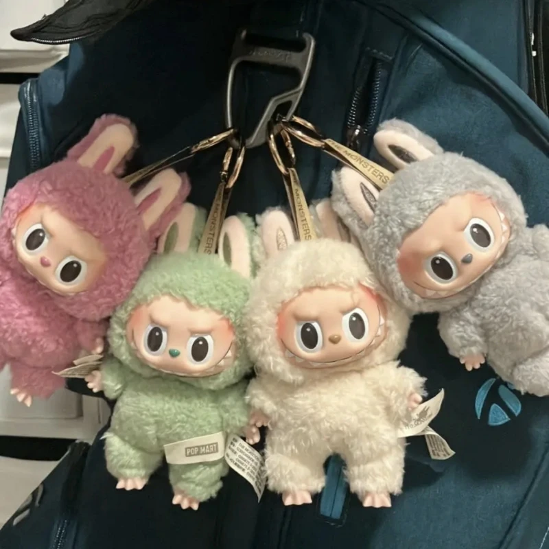 

Pop Mart оригинальная Labubu сердцевая макарон серии V1, загадочная коробка-сюрприз, милая кукла из смолы, сумка-подвеска, игрушка, рождественские подарки