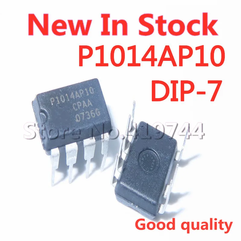 5ชิ้น/ล็อต P1014AP10 NCP1014AP10 NCP1014AP100G DIP-7 LCD ชิปในสต็อกใหม่เดิม