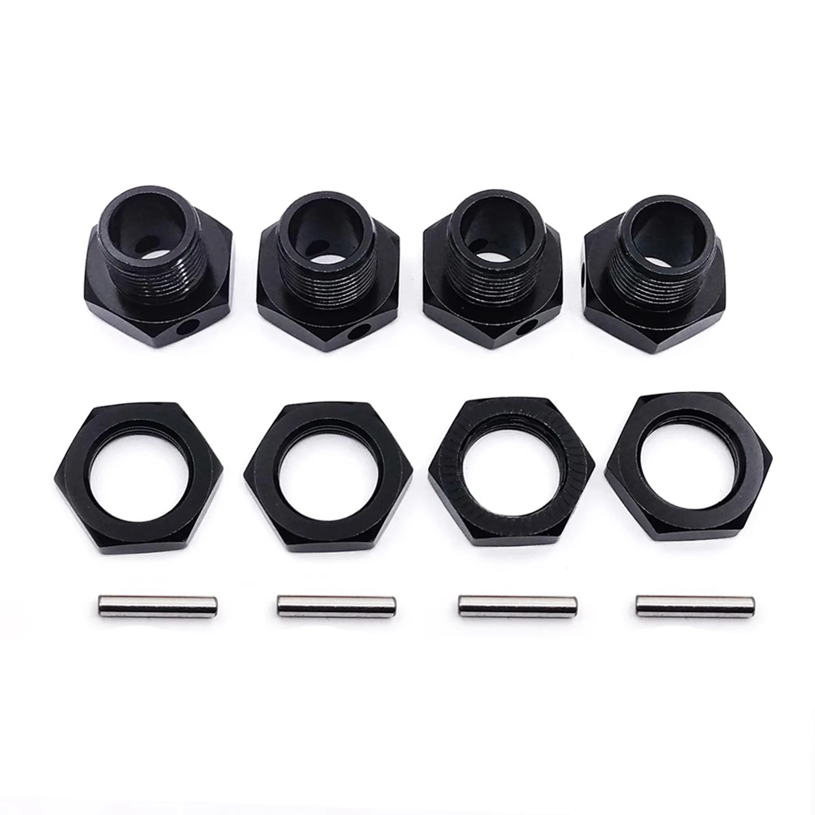 Aluminum Alloy Hex Combiner 94762 94081 Wheel Hub 17mm Hexagon Adapter Metal Hex Nut 81011 for HSP 1/8 RC Cars