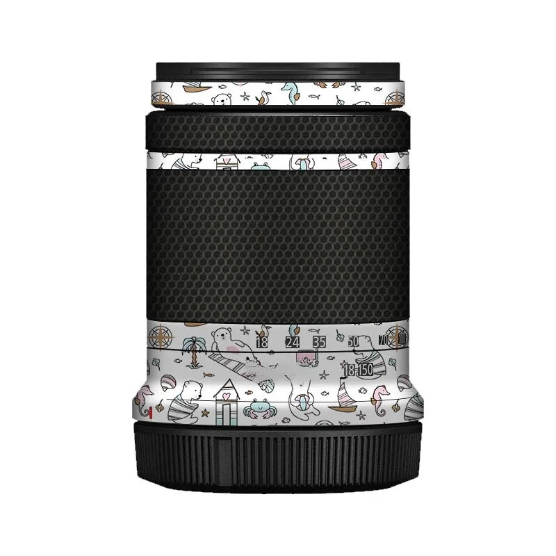 عدسة ملصق لكانون RF-S 18-150 مللي متر F3.5-6.3 IS STM واقية الجلد ملصق مائي فيلم المضادة للخدش حامي معطف RF18-150 #6