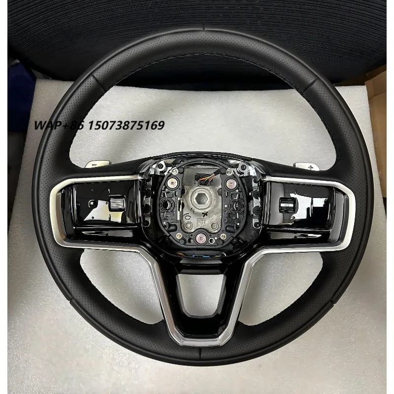 Carbon Fiber Sport Steering Wheel for Range Rover Velar L560 Perforated Leather Multifunction Control Mod Parts