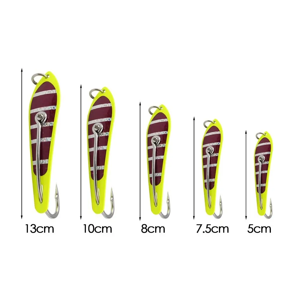 حار معدن دائم كرنك الطعم الصيد إغراء خطاف ثلاثي ملعقة سبينر