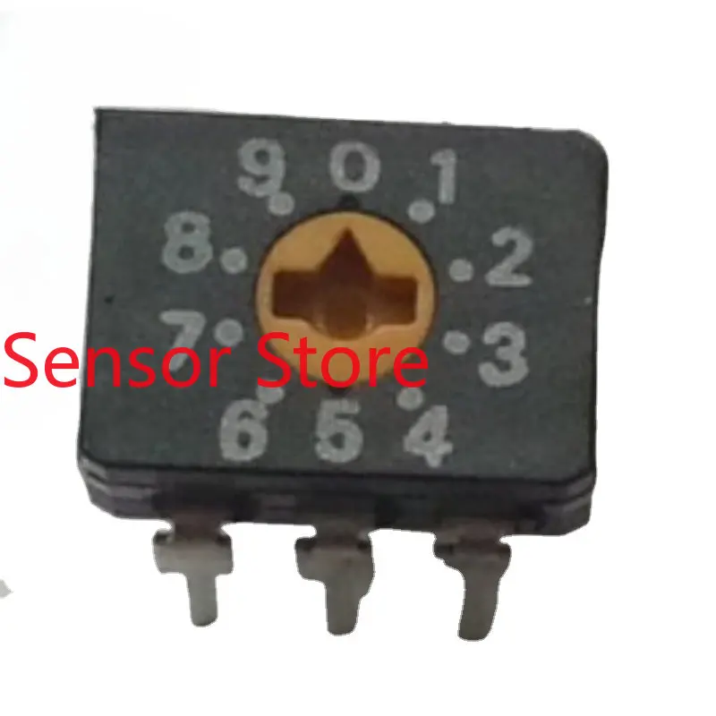 

10PCS Sealed Genuine 0-9/10 Bit Rotary Dial Code Coding Switch Available In Stock