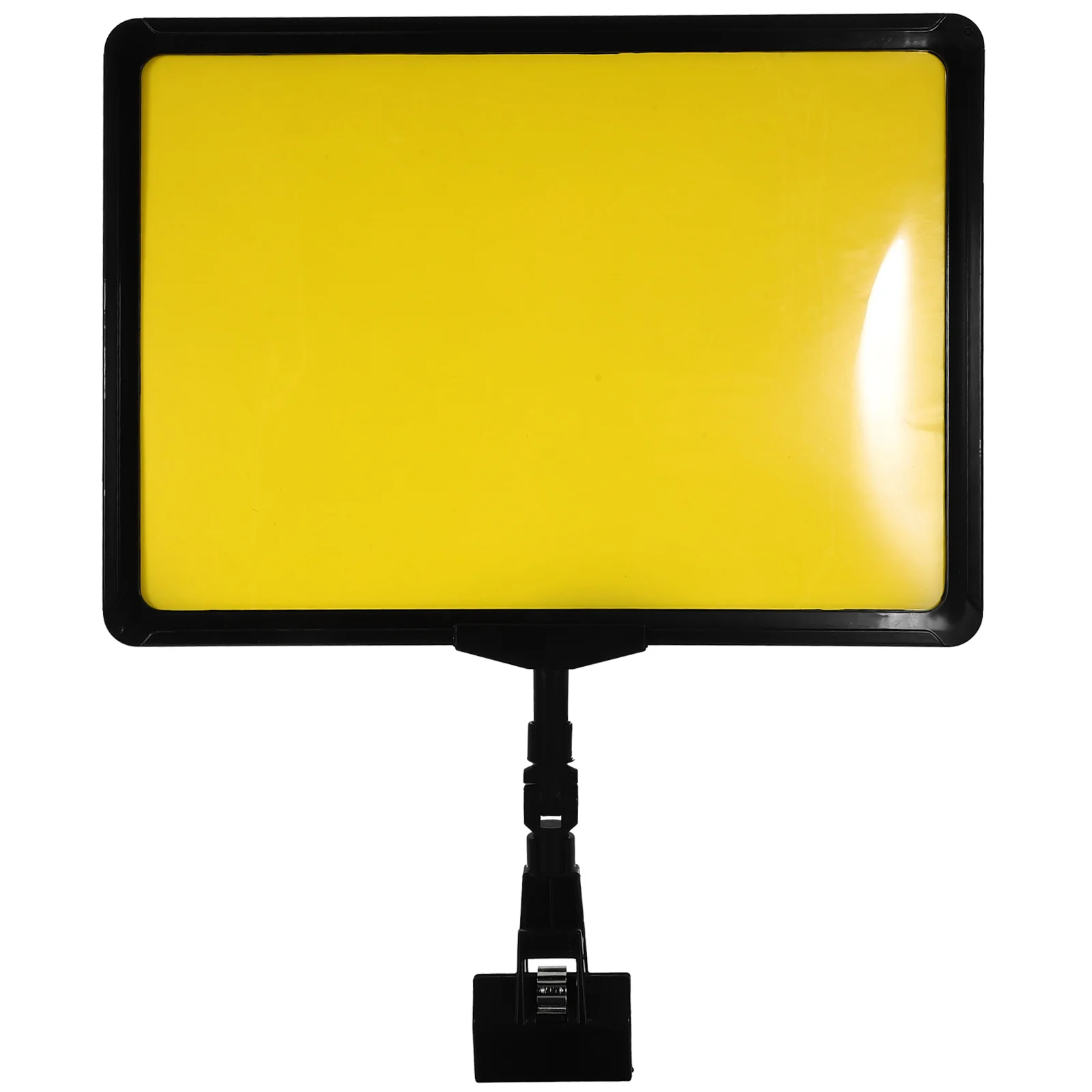 

Rack Shelf Supermarket Price Tag Advertising Label Clip Display Food Clamp Desk Sign Stand