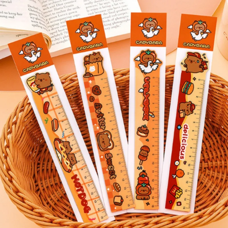 60pcs-lot-kawaii-capybara-magnetic-ruler-cute-bookmark-measuring-drawing-tool-promotional-gift-school-supplies