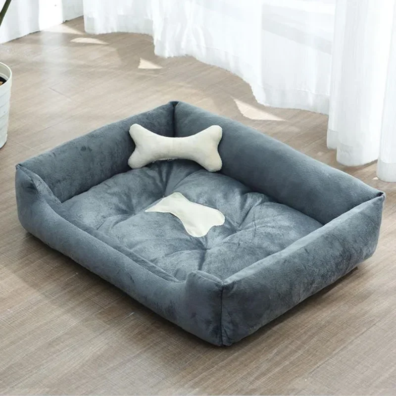 Grote Middelgrote Kleine Huis Kat Bed Hond Bed Sofa Matten Huisdier Producten Coussin Chien Dieren Accessoires Honden Mand Benodigdheden