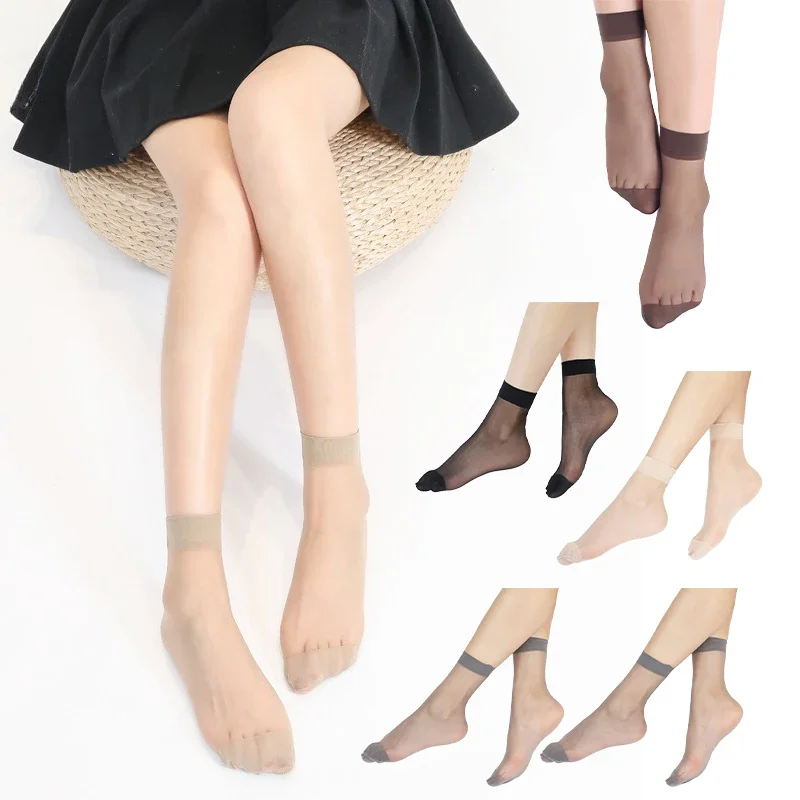 

10-100Pairs Ankle Socks for Women Ultra Thin Invisible No Show Socks Summer Spring Comfort and Breathable Daily Wear
