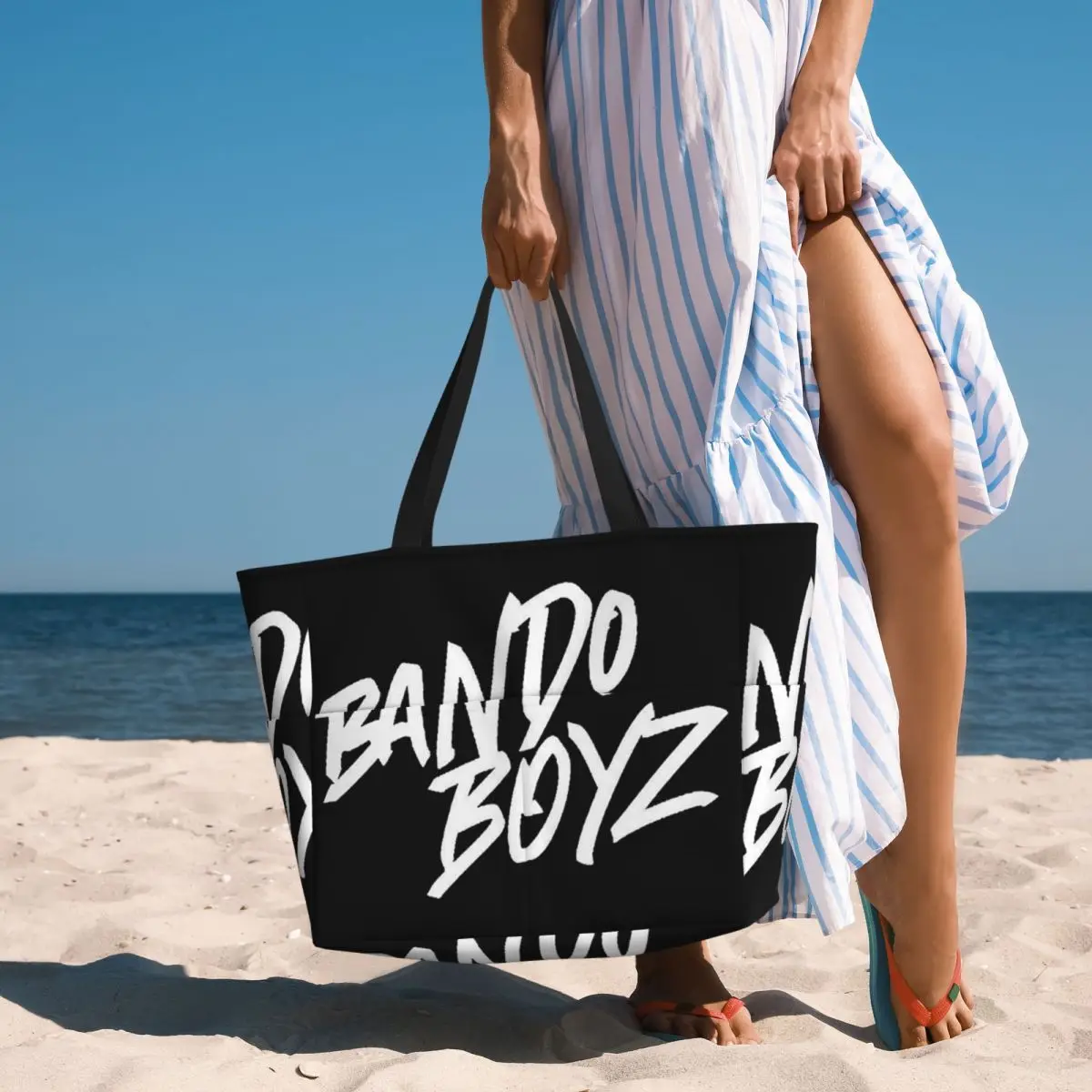 Kidd Keo Bando Boyz Tour Beach Tote Bag Sport Gym Yoga Duffle Large Tote Bag Women Travel Bag Fitness bag