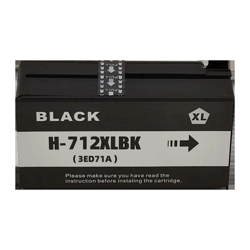 Cartucho de tinta Compatible con impresora HP 712XL HP712 712 HP DesignJet T210 T230 T250 T630 T650