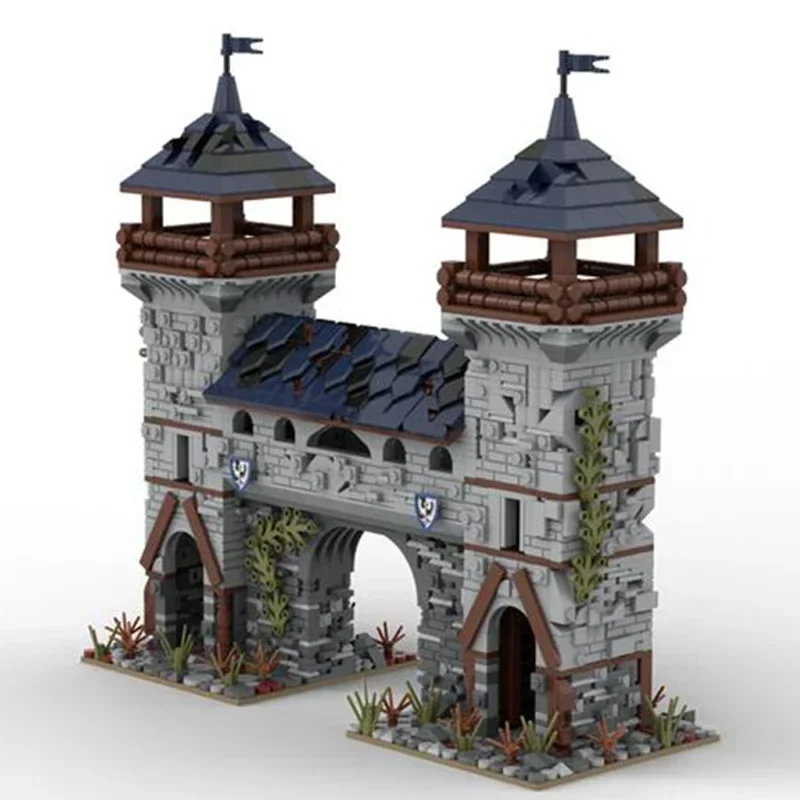 Bloques de construcción Moc, modelo Medieval, halcón negro, tecnología exterior, bloques modulares, regalos, juguetes para niños, conjuntos DIY de montaje