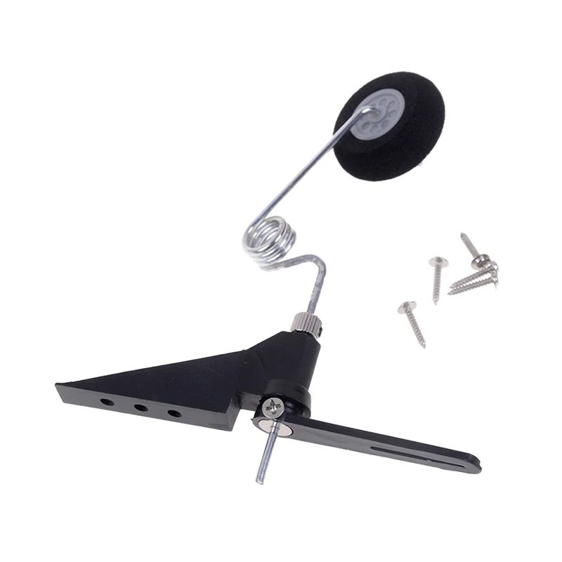 level tail wheel bracket assembly for rc airplane