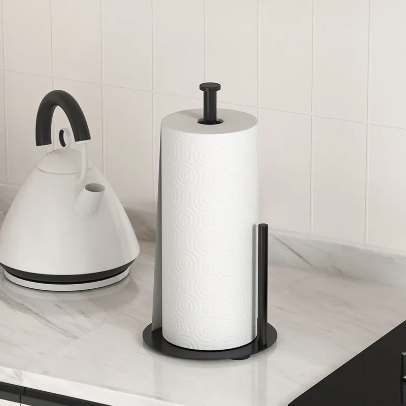 

Paper Towel Holder Countertop Stainless Steel Paper Towel Holder Weighted Paper Towel Stand for Kitchen Bathroom Accessories