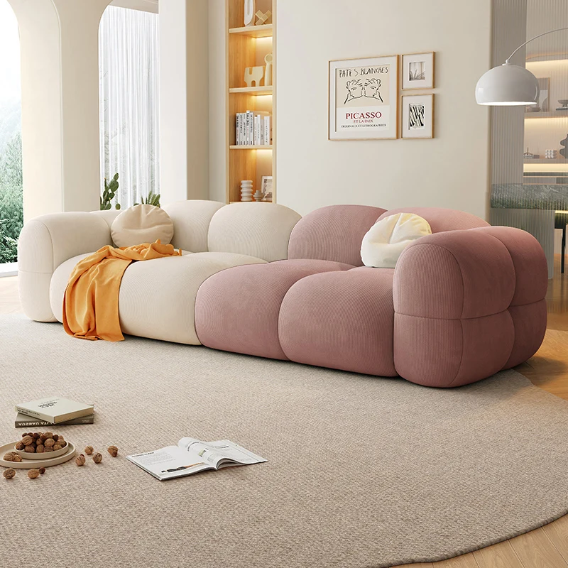 Cozy Designer Nordic Sofa Fancy New Arrival Loveseat Modern Sofa Home Lounge Sofy Do Salonu Sofaset Furniture For Living Room