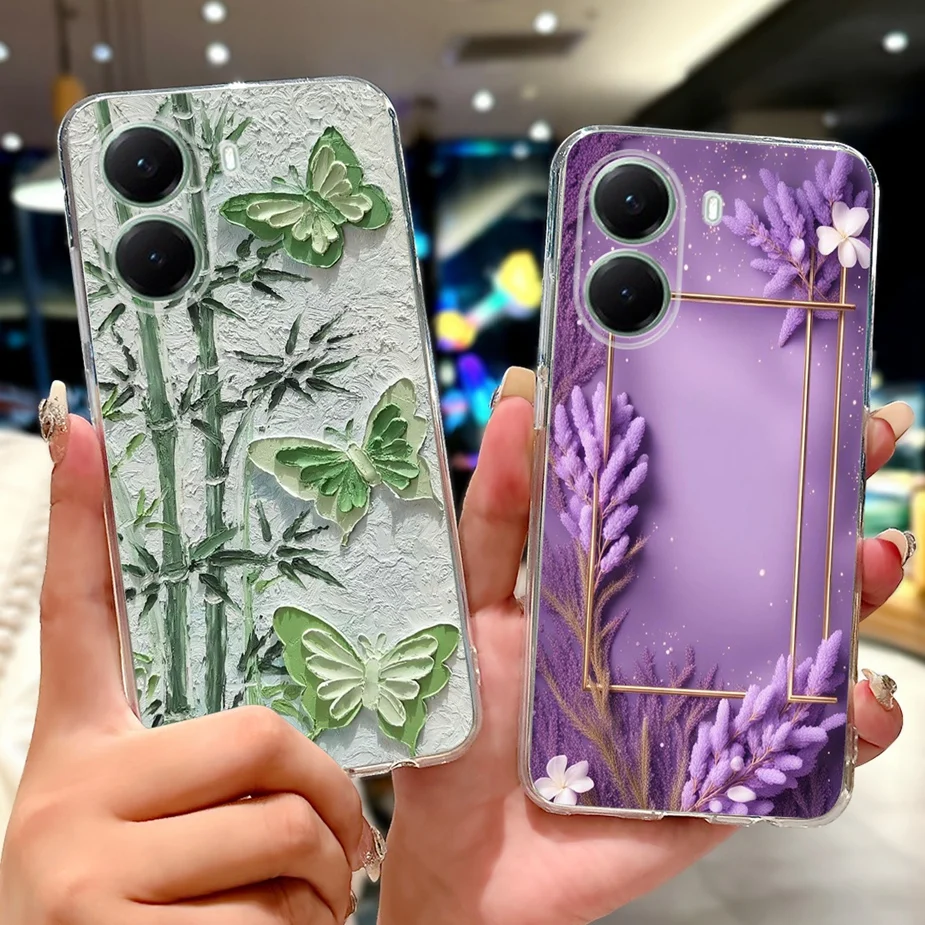 For Xiaomi Poco X7 Pro 5G Case New Luxury Painted Cover Clear Silicone Phone Case For Xiaomi Poco X7 PocoX7 Pro X7Pro Soft Shell