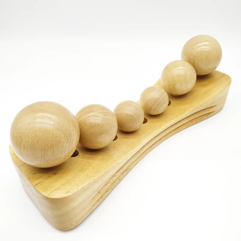 เครื่องมือคลายกล้ามเนื้อ psoas 1ชิ้นเครื่องนวดตัวส่วนบุคคลสำหรับนวดหลังผ่อนคลายกายภาพบำบัดจุดกระตุ้นด้วยหัวนวด6หัว