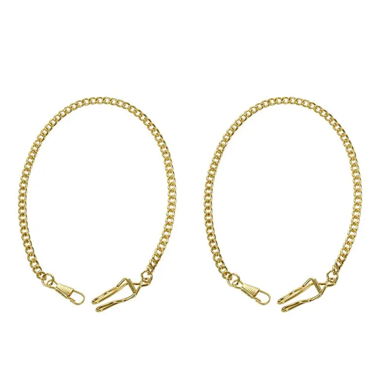 CYL-2X 레트로 앤티크 빈티지 포켓 워치 체인 골드