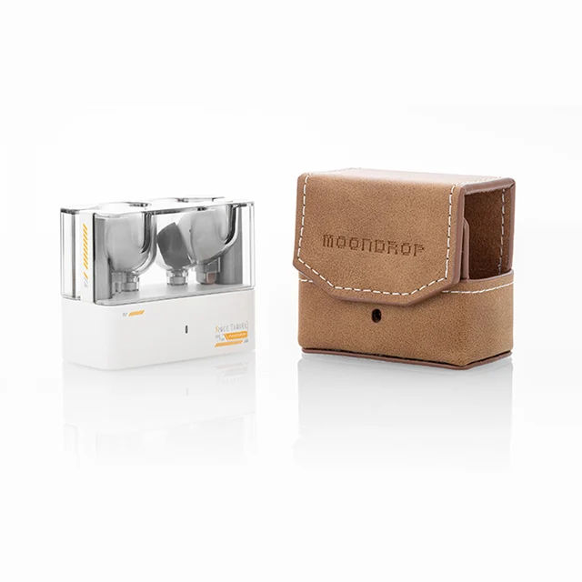 سماعات أذن بلوتوث 5.3 من Moondrop Space Travel TWS تعمل بالبلوتوث 13 مللي متر مع محرك ديناميكي محسّن IEM داخل الأذن سماعات أذن مانعة للضوضاء SBC AAC