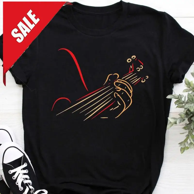 

Акустическая гитара, музыкальный плеер, музыкант, гитарист, рок, забавная футболка для M