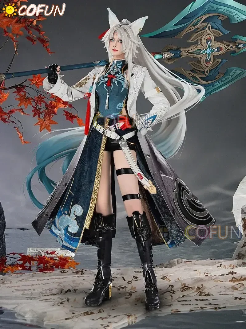 COFUN Game Honkai Star Rail Feixiao Cosplay Costum Chinese Ancient Clothing Halloween Carnival Uniforms Fancy Party Suit Women M