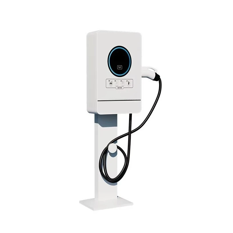 All-in-one Smart Car Charging Pile, Reliable DC EV Charging Pile Supports Plug and Charge