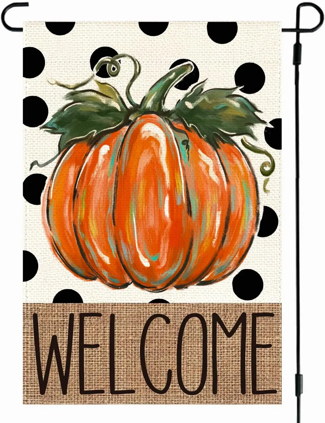 Fall Garden Flags 12x18 Double Sided Pumpkin Thanksgiving Decor | Fall Decor, Vivid Colorfast & Durable Sided Print, Wea llp