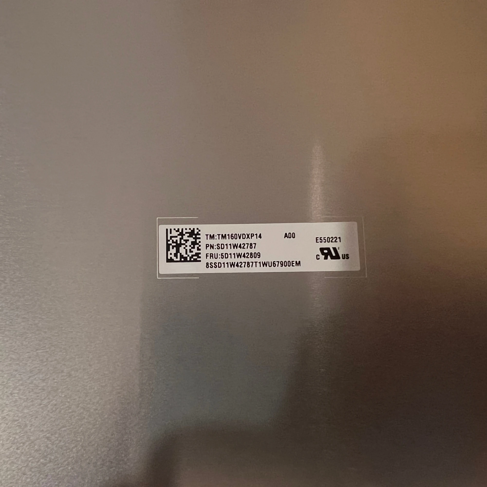 TM160VDXP14 IPS 16.0 inch Matrix Replacement Panel Laptop LCD Screen