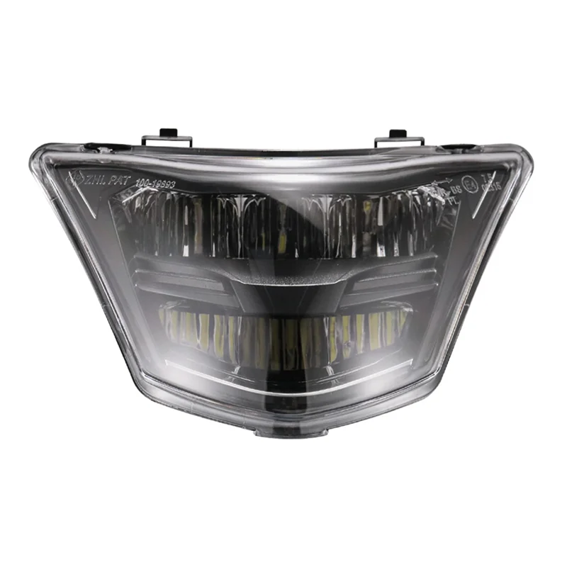 

Superior-Motorcycle Headlight Fairing Fender For Yamaha LC135 V1 135GP Head Light LED 12V 35W Spoiler Mask Lens Cover Dirt Bikes