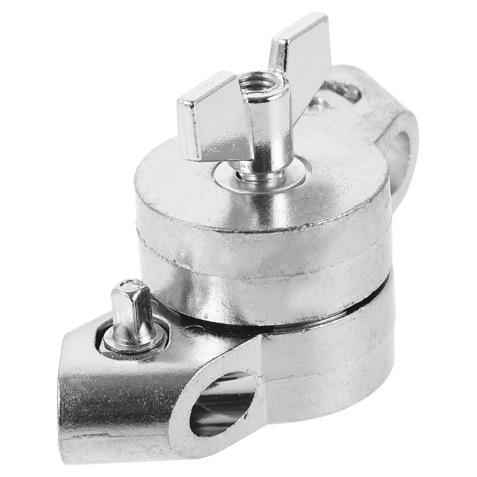 

Zinc Alloy Cymbals Adapter for Drum Kits Robust Mounting Attachment No Tools Needed Cymbal Clamp Stand Adapter Drum Set