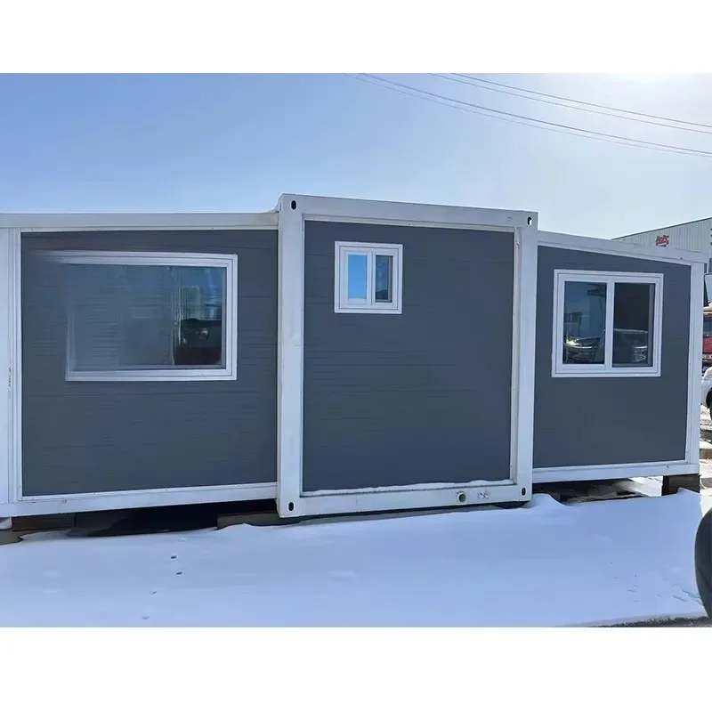 YG Integrated 2 Bedroom Prefab House Small Modular 20ft Expandable Container Home Complete House with Accessory