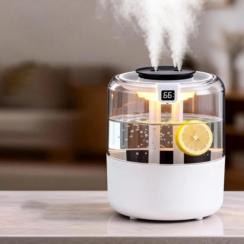 [NEW!A65Z】 USB Air Humidifier For Home Use-Mist Outlet Count Of 3+ , 4.1 To 6.0L Capacity