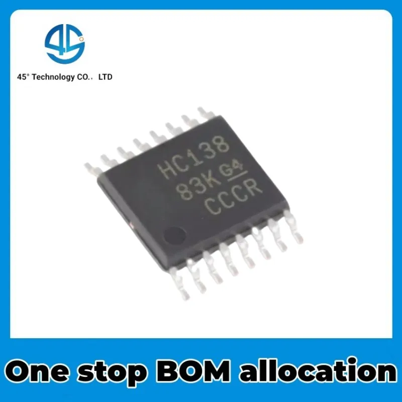 20PCS New original 74HC138PW HC138 SN74HC138PWR multiplexer SMT TSSOP16 chip NEW IC Chip