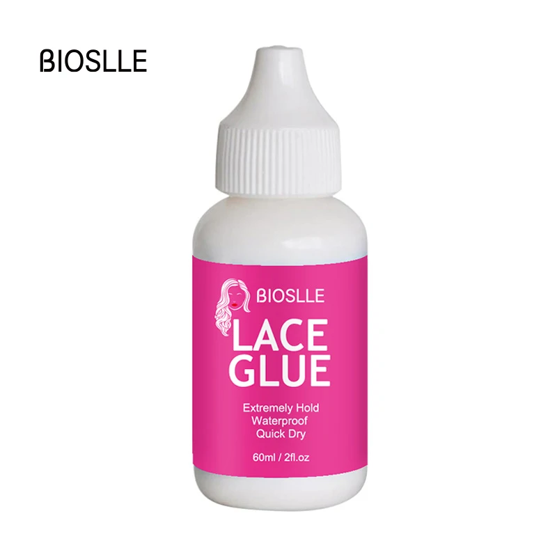 BIOSLLE 60ML 2oz Wig Glue for Wigs Hair Replacement Adhesive Invisible Adhesive For Lace Wig Cap