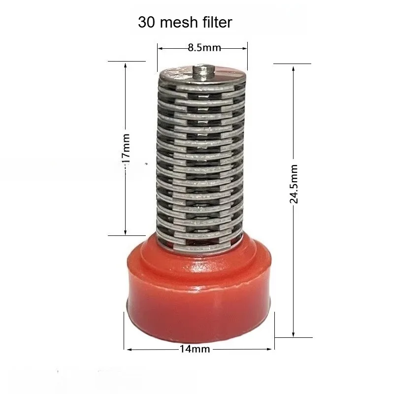 Automatic Spray Gun Korean Flat Mouth Button Nozzlefilter Elementfilter Screen 200mesh,150mesh，100 Mesh, 80 Mesh, 60 Mesh30mesh