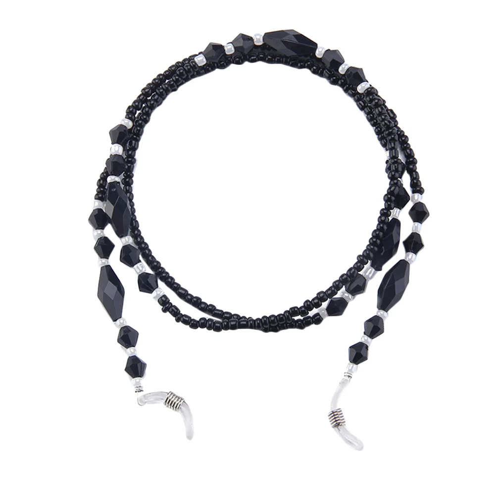 

Beaded Glasses Lanyard for Women Decorative Eyeglass Chain Sunglasses Strap Durable Nylon Polyester Foams Material Portable