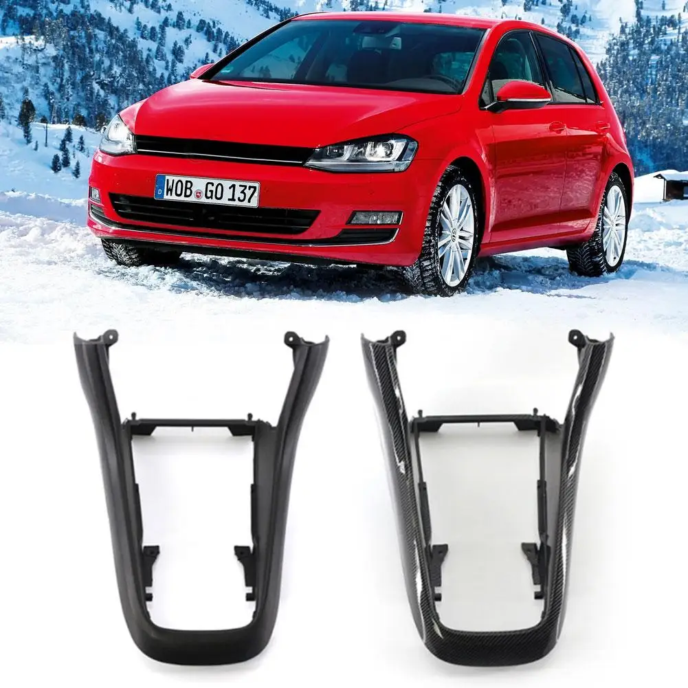 

For Volkswagen VW Golf MK6 2009-2013 Front Center Console Gear Shift Knob Frame Cover Surround Trim Decoration 5K0863680