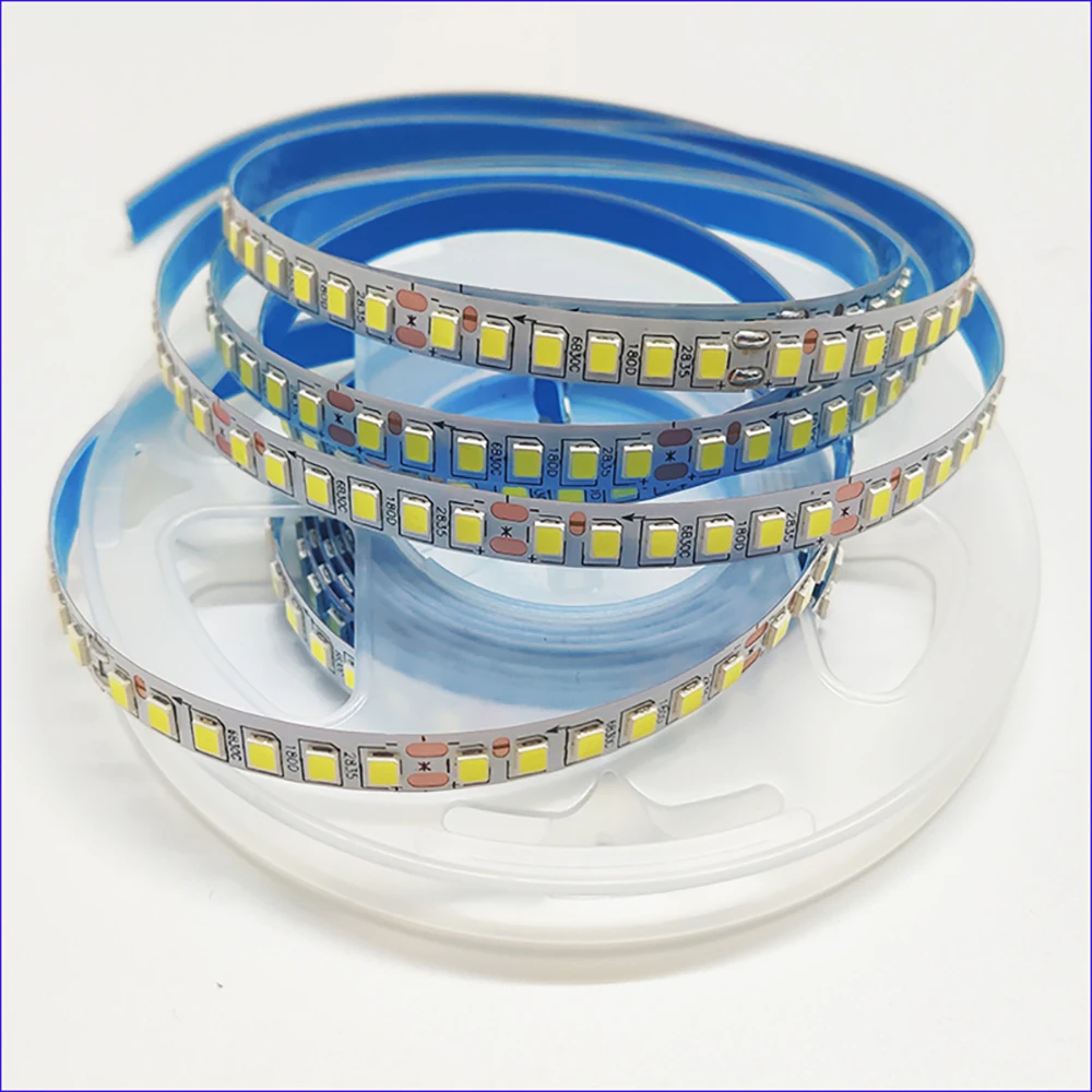 5 Meters SMD2835 Strip 7MM 100LEDs 120LEDs and 180LEDs constant current LED ribbon single color 3000K 6500K flexible LED belt .