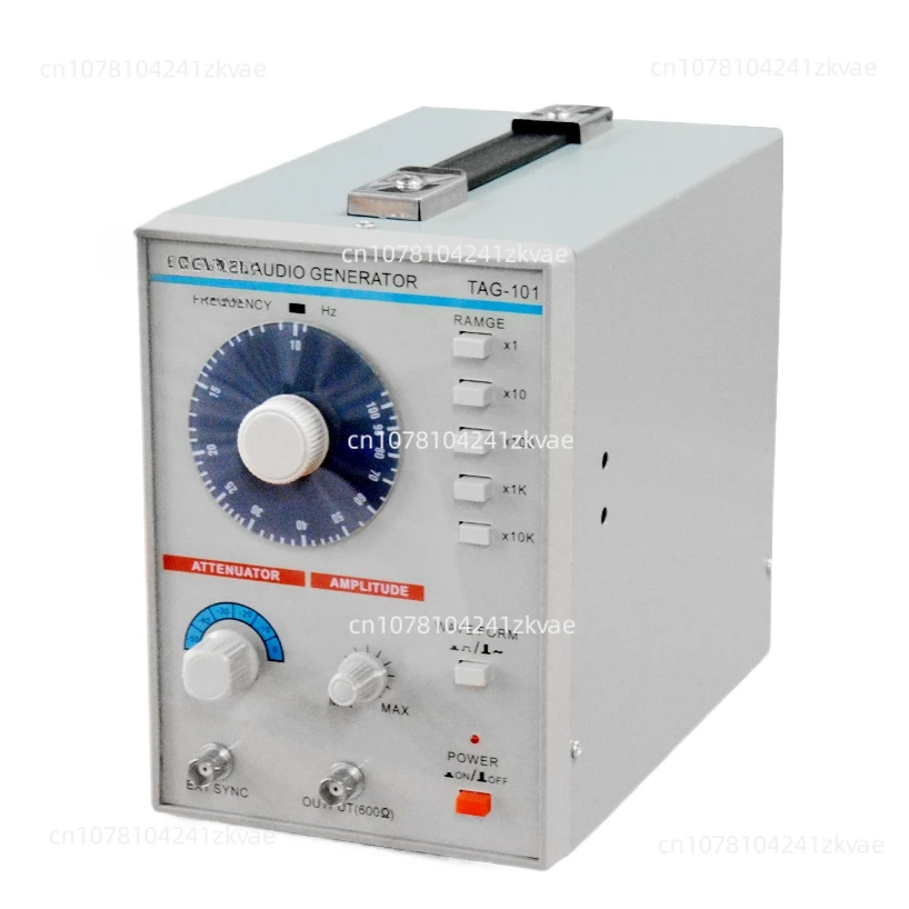 

AC 100-240V TAG-101 Low Frequency Audio Signal Generator Signal Source 10Hz-1MHz