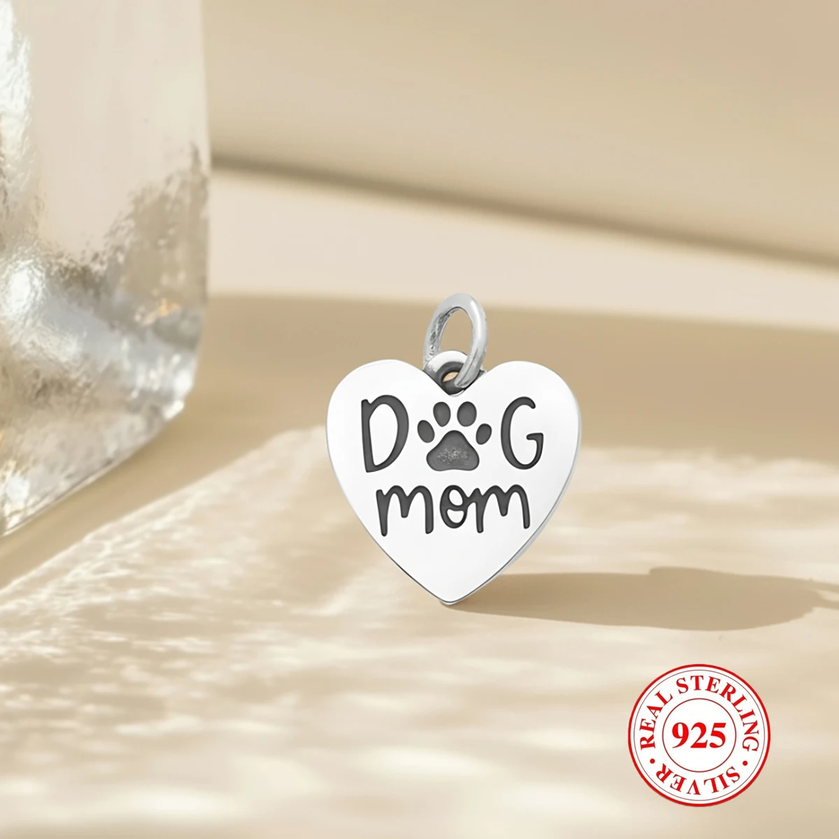 

1 шт. S925 серебро кулон в форме сердца, кулон «сделай сам» для ожерелья и браслета, уникальный стильный кулон для женского декора