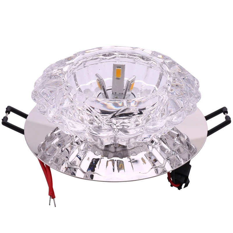 

3W 5W Aisle Flush LED Ceiling Lamp Living Room Crystal Corridor Aisle Lights LED Ceiling Lights Luces Front Techo Balcony Lamp P