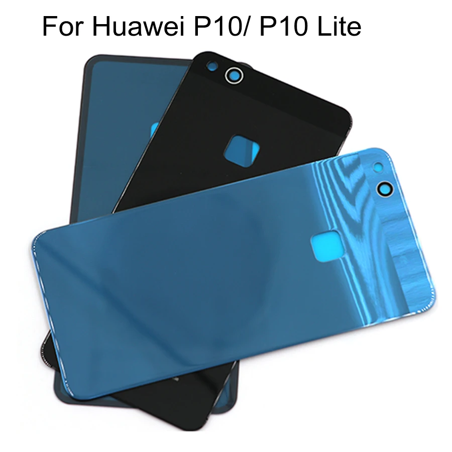 5.2 Inch For Huawei P10 Lite Battery Back Cover Rear Door 3D Glass Panel Housing Case With Adhesive Replace