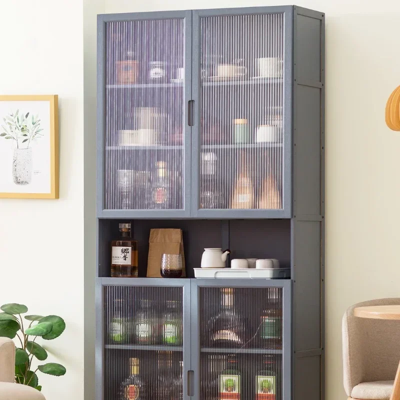 

Wine Cabinet Storage Liquor Wall Living Room Kitchen Racks Display Modern Wine Schrank Restaurant Wine Cabinet Furniture QF50JG