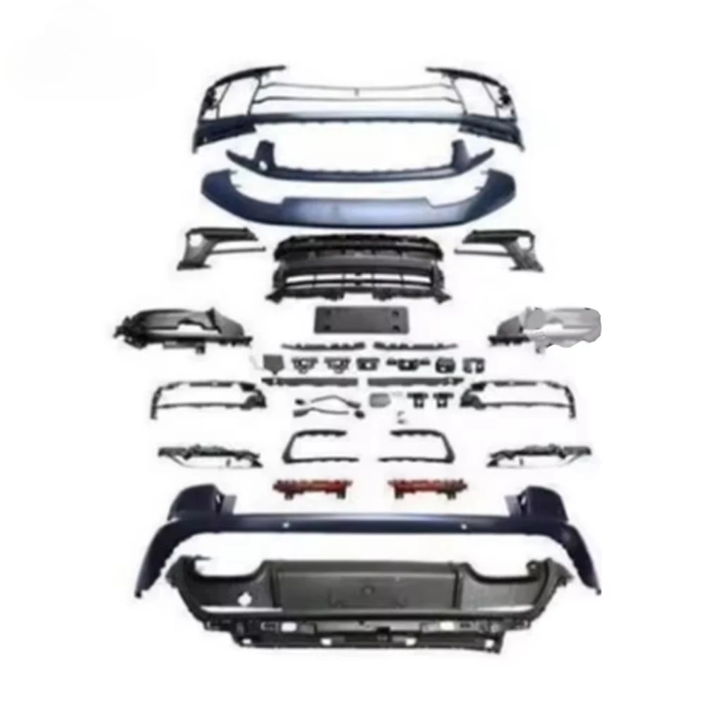 

New 2021y+ Macn to 2023y+ GTS Body Kit PP Full Set Auto Facelift Kit Upgrade Set Car Front Bumper Rear Bumper Grille Accessories