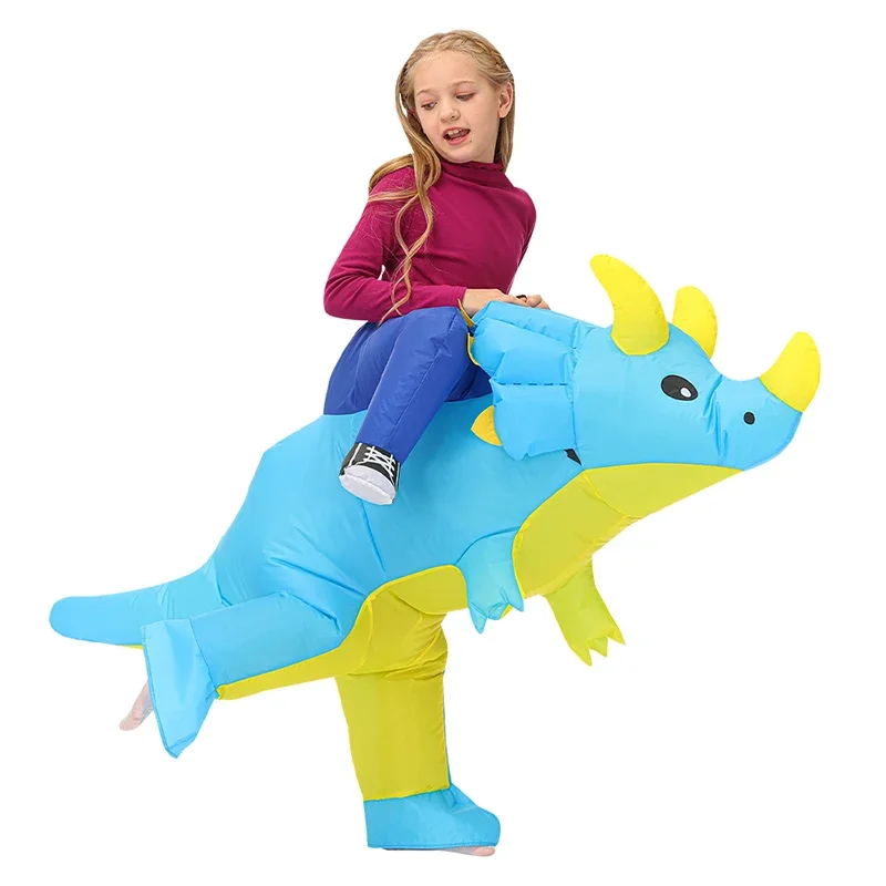 어린이 트리코 풍선 공룡 의상, 만화 애니메이션 원피스 세트, 할로윈 푸림 크리스마스 코스프레, 코스튬 생일 선물