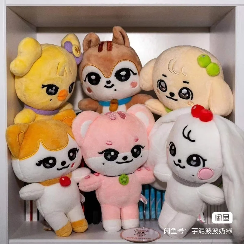 Kpop Ive Cherive Minive Ganganji Dal-e Rei Naori Cherry Liz Cheez Erang-e Kpop Ive Plush Doll Anime Figure Wonyoung Yujin Gaeul